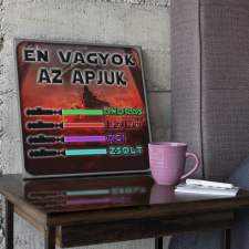 Én vagyok az apjuk - Star Wars Vászonkép (Személyre szabható) grafika, keretezett kép