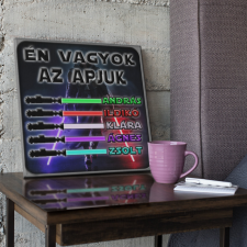 Én vagyok az apjuk - Star Wars Vászonkép (Személyre szabható) grafika, keretezett kép