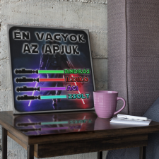 Én vagyok az apjuk - Star Wars Vászonkép (Személyre szabható) grafika, keretezett kép