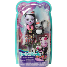 ENCHANTIMALS BABÁK ZSÁLYÁS GÖRÉNY ÉS CAPER ÁLLATOKKAL baba