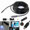 EndoCam Endoszkóp kamera, 10m kábel USB csatlakozás, csőkamera azonnali képrögzítés, 8mm átmérőjű kamera, extra közeli fókuszpont, vízálló!