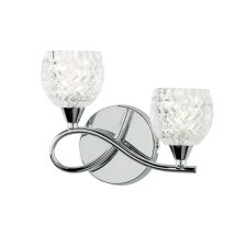 Endon Lighting Boyer ed-boyer-2wbch-l fali lámpa világítás