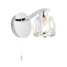 Endon Lighting Endon glamour fali lámpa ria króm átlátszó end96135 világítás