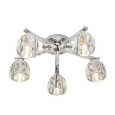 Endon Lighting Endon glamour mennyezeti lámpa ria króm átlátszó end96454 világítás