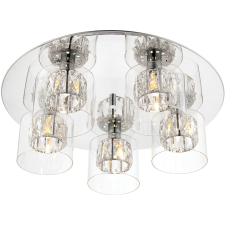Endon Lighting Endon glamour modern mennyezeti lámpa verina króm átlátszó end76517 világítás