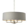 Endon Lighting Endon klasszikus függeszték highclere nickel-nero faszén end94415