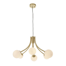 Endon Lighting Endon modern függeszték bloom opál szálcsiszolt réz end92217 világítás