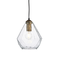 Endon Lighting Endon modern függeszték ebbe antik arany átlátszó end95462 világítás