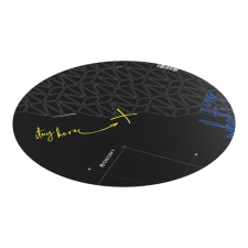Endorfy FP110C - floor mat - round - 110 x 110 cm - black (EY8G003) lakástextília