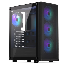 Endorfy Ventum 200 ARGB Black számítógép ház