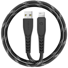 ENERGEA kabel Nyloflex USB - Lightning töltés és szinkronizálás C89 MFI 1.5m fekete mobiltelefon kellék