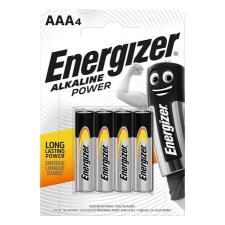 ENERGIZER Alkaline Power AAA mini ceruzaelem (4db/csomag) (E300132607/E300132603) ceruzaelem