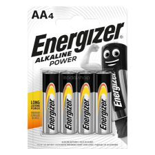 ENERGIZER Elem, AA ceruza, 4 db, ENERGIZER &quot;Alkaline Power&quot; ceruzaelem