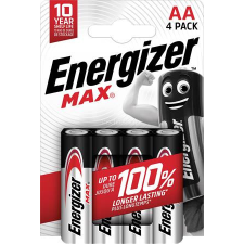 ENERGIZER Elem, AA ceruza, 4 db, ENERGIZER &quot;Max&quot; ceruzaelem