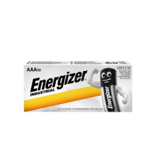 ENERGIZER Elem AAA mikro, 10 db, ENERGIZER &quot;Alkaline Power Industrial&quot; ceruzaelem