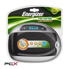 ENERGIZER Elemtöltő, univerzális, AA/AAA/C/D/9V, ENERGIZER 9 v-os elem
