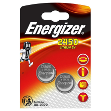 ENERGIZER gombelem 3V CR2450 (2db/csomag)  (7638900103816) (7638900103816) gombelem