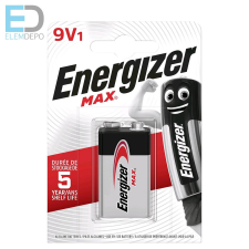 ENERGIZER Max 9V 6LR61 BL1 9 v-os elem