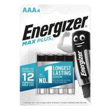 ENERGIZER Max Plus AAA mikro ceruzaelem (4db/csomag) (NZAXP6O1) (NZAXP6O1) ceruzaelem