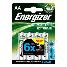 ENERGIZER Tölthető elem, AA ceruza, 4x2300 mAh, előtöltött, ENERGIZER Extreme (EAKU09) tölthető elem