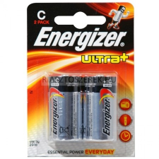 Energizer Ultra Plus (C) LR14 elem 2db/cs. riasztószer