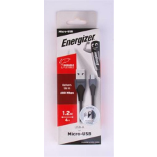 ENERGIZER USB kábel, USB-A - micro USB, 1,2m, ENERGIZER, fekete kábel és adapter