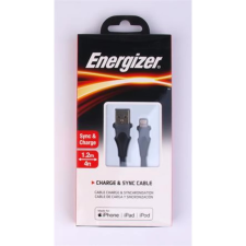 ENERGIZER USB Lightning Töltő/adat Fekete 1.2m 3492548221899 kábel és adapter