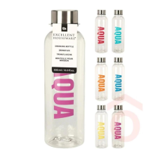Enger-Impex Kft Átlátszó kulacs felirattal 500ml piros kulacs, kulacstartó