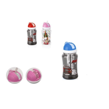 Enger-Impex Kft kulacs+szívószál mintás 400ml kulacs, kulacstartó