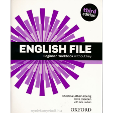 ENGLISH FILE 3RD BEG WB-KEY nyelvkönyv, szótár