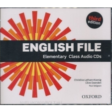  ENGLISH FILE 3RD ELEM CL CD nyelvkönyv, szótár