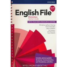 ENGLISH FILE 4TH ELEM TG+ONLINE nyelvkönyv, szótár