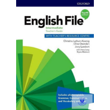  English File Intermediate Teacher&#039;s Guide with Teacher&#039;s Resource Centre (Fourth idegen nyelvű könyv