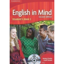 ENGLISH IN MIND 2ND 1 SB+DVD-ROM nyelvkönyv, szótár