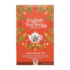  English Tea Shop Bio Chai fekete tea 20 db tea