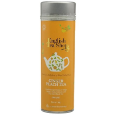 English Tea Shop Ltd. English Tea Shop Černý čaj, zázvor a broskev v plechovce, bio tea
