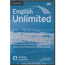 ENGLISH UNLIMITED ADVANCED CLASSWAR nyelvkönyv, szótár