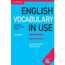  English Vocabulary in Use Elementary Book with Answers – MCCARTHY  MICHAEL idegen nyelvű könyv