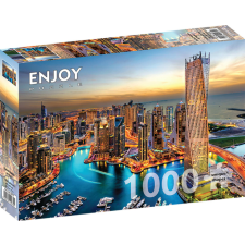 Enjoy 1000 db-os puzzle - Dubai Marina at Night (2072) puzzle, kirakós