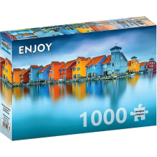 Enjoy 1000 db-os Puzzle - Houses on Water, Groningen, Netherlands 2078 (5949194020782) puzzle, kirakós