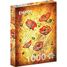 Enjoy 1000 db-os puzzle - Red Poppies Painting (1380) puzzle, kirakós