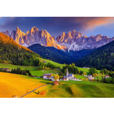  Enjoy olaszországi Dolomitok templom puzzle - 1000 darabos puzzle, kirakós