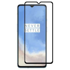 ENKAY OnePlus 7T, ENKAY üvegfólia, Full cover, Full glue, 0,26mm, 9H, Fekete mobiltelefon kellék