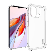 ENKAY szilikon telefonvédő (közepesen ütésálló, légpárnás sarok) ÁTLÁTSZÓ Xiaomi Redmi 12C tok és táska