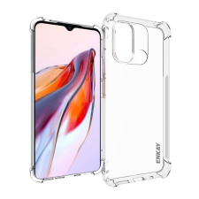 ENKAY Xiaomi Redmi 12C, Szilikon tok, közepesen ütésálló, légpárnás sarok, Enkay, átlátszó tok és táska