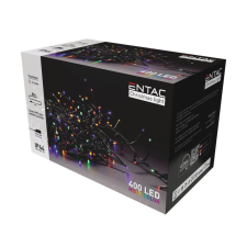 Entac Christmas IP44 400 LED fényfüzér Multicolor 8m (ECL-M400MC) karácsonyfa izzósor