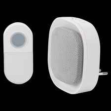 Entac Hálózati ajtócsengő éjjeli fény funkcióval elemes IP44 adókészülékkel csengő