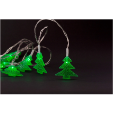 Entac Karácsonyi Beltéri PVC Zöld Fenyőfa 10 LED 1,65m (2AA nt.) Entac karácsonyfadísz