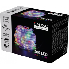 Entac Karácsonyi IP44 200 PVC Bevonatú Micro LED MC 20m, színváltós kültéri világítás