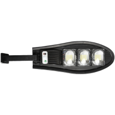 Entac LED Szolár Utcai Lámpa Távirányítóval, Mozgásérzékelővvel Autamata Dimm funkcióval, 800lm kültéri világítás